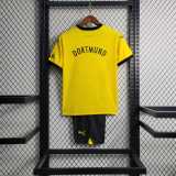 2023/24 Dortmund Home Yellow Fans Kids Soccer jersey