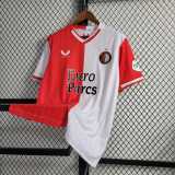 2023/24 Feyenoord Rotterdam Home Red Fans Soccer jersey