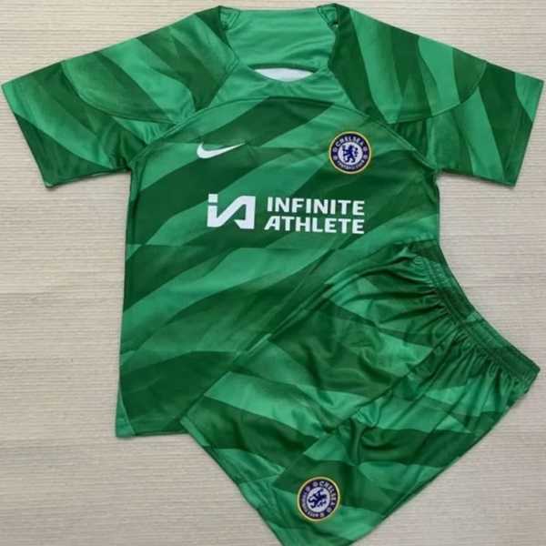2023/24 CHE GKG Green Fans Kids Soccer jersey