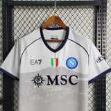 2023/24 Napoli Away Gray Fans Soccer jersey