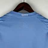 2023/24 Man City Home Blue Fans Women Soccer jersey
