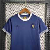 2023/24 Scotland Commemorative Edition Dark Blue Fans Kids Soccer jersey