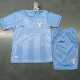 2023/24 Lazio Home Blue Fans Kids Soccer jersey