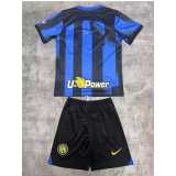 2023/24 INT Special Edition Blue Fans Kids Soccer jersey
