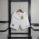 2023/24 PSG Away White Fans Soccer Shorts