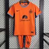 2023/24 INT 3RD Orange Fans Kids Soccer jersey