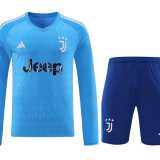 2023/24 JUV GKL Blue Fans Long Sleeve Men Sets Soccer jersey