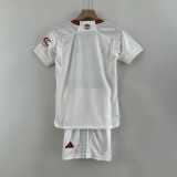 2023/24 Man Utd 3RD White Fans Kids Soccer jersey