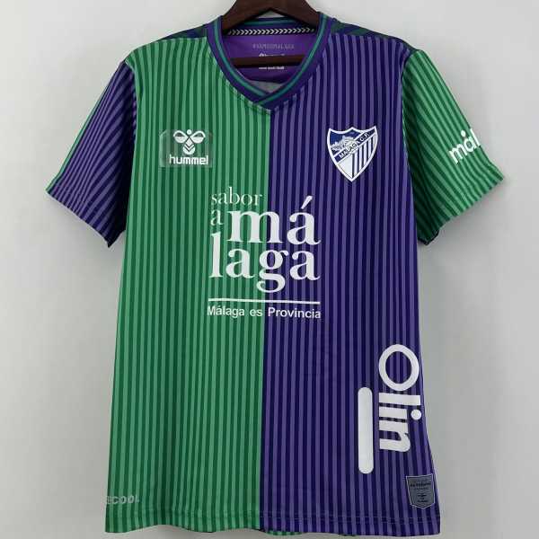 2023/24 Malaga CF Away Green Fans Soccer jersey