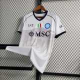2023/24 Napoli Away Gray Fans Soccer jersey