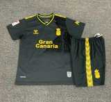 2023/24 UD Las Palmas Away Black Fans Kids Soccer jersey