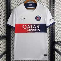 2023/24 PSG Away White Fans Soccer jersey