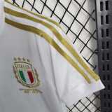 2023 Italy Commemorative Edition White Fans Kids Soccer jersey