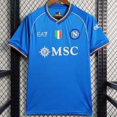 2023/24 Napoli Home Blue Fans Soccer jersey