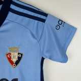 2023/24 Osasuna Away Blue Fans Kids Soccer jersey
