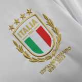 2023 Italy Commemorative Edition White Fans Kids Soccer jersey