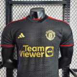 2023/24 Man Utd Special Edition Black Player Soccer jersey