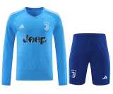 2023/24 JUV GKL Blue Fans Long Sleeve Men Sets Soccer jersey