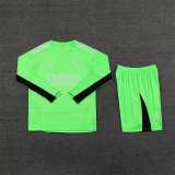 2023/24 R MAD GKG Green Fans Long Sleeve Men Sets Soccer jersey