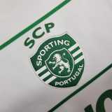 2023/24 Sporting CP Away White Fans Soccer jersey