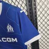 2023/24 Marseille Away Blue Fans Soccer jersey