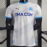 2023/24 Marseille Home White Player Soccer jersey