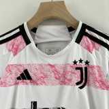 2023/24 JUV Away Pink Fans Kids Soccer jersey