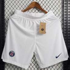 2023/24 PSG Away White Fans Soccer Shorts