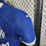 2023/24 Marseille Away Blue Player Soccer jersey