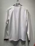 2023/24 Man City Away White Fans Long Sleeve Soccer jersey