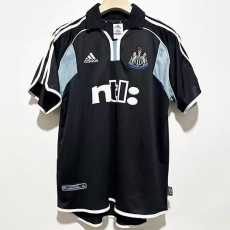 2000/01 Newcastle Away Black Retro Soccer jersey