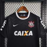 2012/13 Corinthians Away Black Retro Soccer jersey