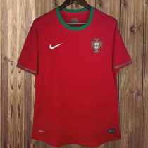 2012/13 Portugal Home Red Retro Soccer jersey