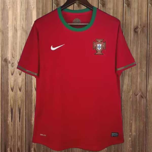 2012/13 Portugal Home Red Retro Soccer jersey