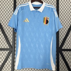 2024 Belgium Away Blue Fans Soccer jersey
