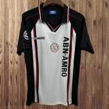 1988 Ajax Away White Retro Soccer jersey