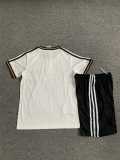 1996 Germany Home White Retro Kids Soccer jersey