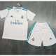 2017/18 R MAD Home White Retro Kids Soccer jersey