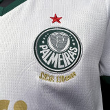 2024/25 Palmeiras Away White Fans Kids Soccer jersey