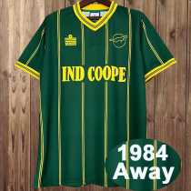 1984/85 Leicester City Away Green Retro Soccer jersey