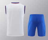 2023/24 BAR White Training Shorts Suit