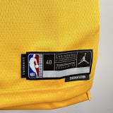 2023 PACERS SIAKAM #43 Yellow NBA Jerseys