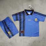 1994 Argentina Away Blue Retro Kids Soccer jersey