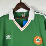 1998 Republic of Ireland Home Green Retro Soccer jersey