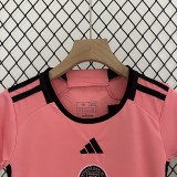 2024/25 Inter Miami Home Pink Fans Kids Soccer jersey