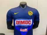2013/14 Club America Away Blue Retro Soccer jersey