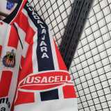2002/03 Chivas Home Red Retro Soccer jersey
