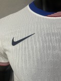 2024 United States Home White Player Soccer jersey