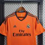 2013/14 R MAD 3RD Orange Retro Soccer jersey