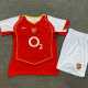2004/05 ASN Home Red Retro Kids Soccer jersey